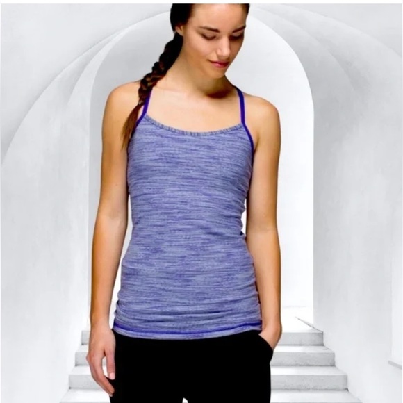 Lululemon Purple Power Y Tank - Picture 1 of 7